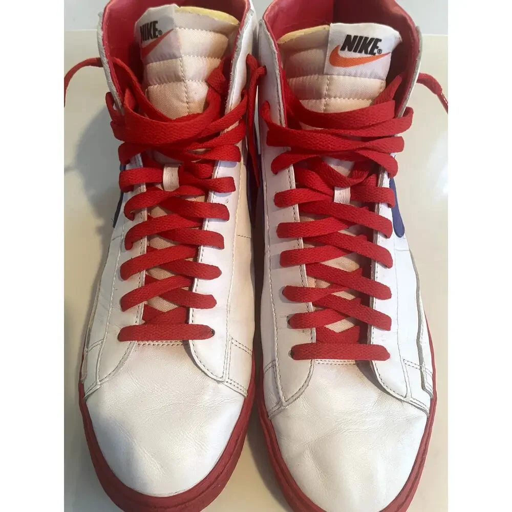 Men's Nike Hightop Red/White/Blue Blazers Size 13